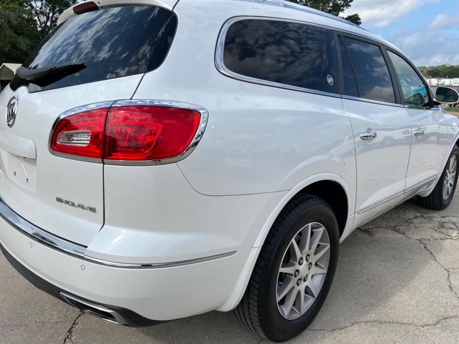 2016 White /Gray Buick Enclave (5GAKRBKD2GJ) with an 3.6 V6 engine, Automatic transmission, located at 4520 Airline Hwy, Baton Rouge, LA, 70805, (225) 357-1497, 30.509325, -91.145432 - 2016 Buick Enclave ****One Owner & No Accidents**** 3.6L V6 Gas, 141K Miles, Heated Leather Seats, 7 Passenger Seating, Sunroof, Backup Camera, Power Windows, Locks & Mirrors, Cold A/C, Bose, Power Liftgate. FOR INFO PLEASE CONTACT JEFF AT 225 357-1497 CHECK OUT OUR A+ RATING WITH THE BETTER BUSINE - Photo #5